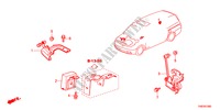 AUTOMATISCHER NIVEAUAUSGLEICH für Honda ODYSSEY TOURING 5 Türen 6 gang automatikgetriebe 2011