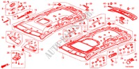 DACHVERKLEIDUNG für Honda ODYSSEY EXL 5 Türen 5 gang automatikgetriebe 2011
