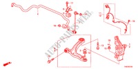 GELENK, VORNE für Honda ODYSSEY EXL 5 Türen 5 gang automatikgetriebe 2011