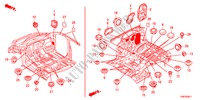 GUMMITUELLE(SEITEN) für Honda ODYSSEY EXL 5 Türen 5 gang automatikgetriebe 2011