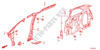 INNENBLECHE für Honda ODYSSEY LX 5 Türen 5 gang automatikgetriebe 2011