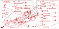 KABELBAUM(4) für Honda ODYSSEY TOURING 5 Türen 6 gang automatikgetriebe 2011
