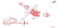 KOMBISCHALTER für Honda ODYSSEY EXL 5 Türen 5 gang automatikgetriebe 2011