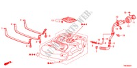 KRAFTSTOFFEINFUELLROHR für Honda ODYSSEY EXL 5 Türen 5 gang automatikgetriebe 2011