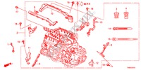 MOTORKABELBAUM(6AT) für Honda ODYSSEY TOURING 5 Türen 6 gang automatikgetriebe 2011