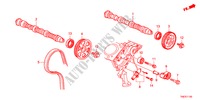 NOCKENWELLE/STEUERRIEMEN für Honda ODYSSEY EXL 5 Türen 5 gang automatikgetriebe 2011