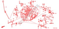 OELSTANDMESSER/ATF LEITUNG(6AT) für Honda ODYSSEY TOURING 5 Türen 6 gang automatikgetriebe 2011