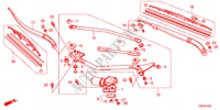 SCHEIBENWISCHER, VORNE für Honda ODYSSEY LX 5 Türen 5 gang automatikgetriebe 2011