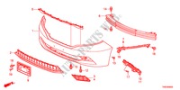 VORDERE STOSSFAENGER für Honda ODYSSEY TOURING 5 Türen 6 gang automatikgetriebe 2011