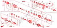 ANTRIEBSWELLE, VORNE/HALBWELLE(2.0L) für Honda ACCORD 2.0 ELEGANCE 4 Türen 6 gang-Schaltgetriebe 2009