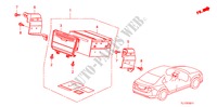 AUDIOEINHEIT(NAVIGATION) für Honda ACCORD 2.4 TYPE S 4 Türen 6 gang-Schaltgetriebe 2009