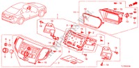 AUDIOEINHEIT für Honda ACCORD 2.2 ELEGANCE 4 Türen 6 gang-Schaltgetriebe 2009