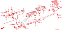 AUSPUFFROHR(DIESEL) für Honda ACCORD 2.2 ELEGANCE 4 Türen 5 gang automatikgetriebe 2009