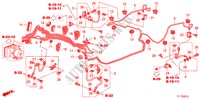 BREMSLEITUNGEN(VSA) (DIESEL) (LH) für Honda ACCORD 2.2 ELEGANCE 4 Türen 6 gang-Schaltgetriebe 2009