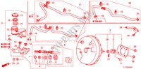 HAUPTBREMSZYLINDER/ MASTER POWER(LH) für Honda ACCORD 2.4 EXECUTIVE 4 Türen 5 gang automatikgetriebe 2009