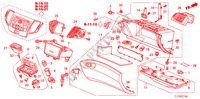 INSTRUMENTENBRETT(BEIFAHRERSEITE) (LH) für Honda ACCORD 2.4 EXECUTIVE 4 Türen 5 gang automatikgetriebe 2009