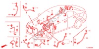 KABELBAUM(1) (LH) für Honda ACCORD 2.4 EXECUTIVE 4 Türen 5 gang automatikgetriebe 2009
