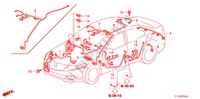 KABELBAUM(3) (LH) für Honda ACCORD 2.4 EXECUTIVE 4 Türen 5 gang automatikgetriebe 2009