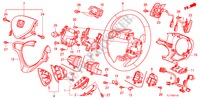 LENKRAD(SRS) für Honda ACCORD 2.4 EXECUTIVE 4 Türen 5 gang automatikgetriebe 2009