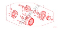 LICHTMASCHINE(DENSO) (2.0L) für Honda ACCORD 2.0 EXECUTIVE 4 Türen 5 gang automatikgetriebe 2009