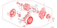 LICHTMASCHINE(DENSO) (DIESEL) für Honda ACCORD 2.2 EXECUTIVE 4 Türen 6 gang-Schaltgetriebe 2009