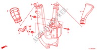 LUFTANSAUGROHR (DIESEL) (1) für Honda ACCORD 2.2 ES 4 Türen 6 gang-Schaltgetriebe 2009