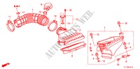 LUFTFILTER(2.4L) für Honda ACCORD 2.4 TYPE S 4 Türen 6 gang-Schaltgetriebe 2009