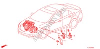 MOTORKABELBAUM, STREBE für Honda ACCORD 2.4 TYPE S 4 Türen 6 gang-Schaltgetriebe 2009
