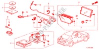 NAVIGATIONSSYSTEM für Honda ACCORD 2.4 EXECUTIVE 4 Türen 5 gang automatikgetriebe 2009