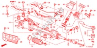 SERVOLENKGETRIEBE(EPS) (DIESEL) (LH) für Honda ACCORD 2.2 S 4 Türen 5 gang automatikgetriebe 2009
