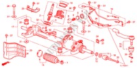 SERVOLENKGETRIEBE(EPS) (RH) für Honda ACCORD 2.0 ES 4 Türen 6 gang-Schaltgetriebe 2009