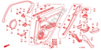 TUERVERKLEIDUNG, HINTEN für Honda ACCORD 2.4 TYPE S 4 Türen 6 gang-Schaltgetriebe 2009