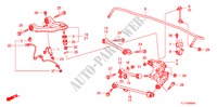 UNTERER ARM, HINTEN für Honda ACCORD 2.4 TYPE S 4 Türen 6 gang-Schaltgetriebe 2009