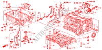 ZYLINDERBLOCK/OELWANNE (2.4L) für Honda ACCORD 2.4 TYPE S 4 Türen 6 gang-Schaltgetriebe 2009