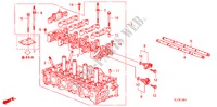 ZYLINDERKOPF(2.4L) für Honda ACCORD 2.4 TYPE S 4 Türen 6 gang-Schaltgetriebe 2009