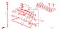 ZYLINDERKOPFDECKEL (2.4L) für Honda ACCORD 2.4 TYPE S 4 Türen 6 gang-Schaltgetriebe 2009