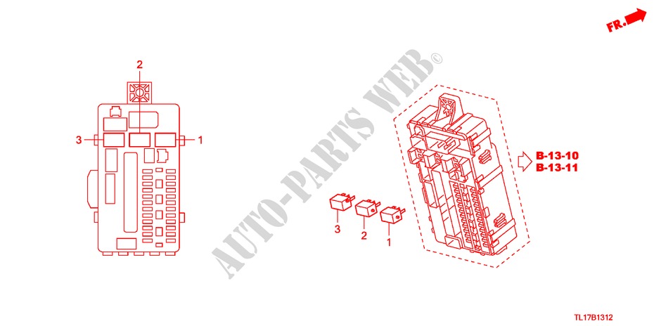 STEUERGERAT(KABINE) (2) für Honda ACCORD 2.4 TYPE S 4 Türen 6 gang-Schaltgetriebe 2009