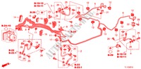 BREMSLEITUNGEN(VSA)(DIESEL)(LH) für Honda ACCORD 2.2 EXECUTIVE 4 Türen 5 gang automatikgetriebe 2011