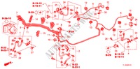 BREMSLEITUNGEN(VSA)(LH) für Honda ACCORD 2.4 EXECUTIVE 4 Türen 6 gang-Schaltgetriebe 2010