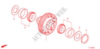 DIFFERENTIAL(DIESEL) für Honda ACCORD 2.2 S 4 Türen 6 gang-Schaltgetriebe 2011