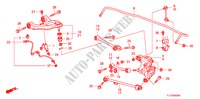 GELENK, HINTEN für Honda ACCORD 2.4 EXECUTIVE 4 Türen 5 gang automatikgetriebe 2010