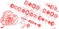 HAUPTWELLE für Honda ACCORD 2.4 EXECUTIVE 4 Türen 6 gang-Schaltgetriebe 2011