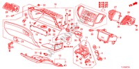 INSTRUMENTENBRETT(BEIFAHRERSEITE)(RH) für Honda ACCORD 2.2 EXECUTIVE 4 Türen 5 gang automatikgetriebe 2010