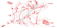 KLIMAANLAGE(SCHLAEUCHE/LEITUNGEN)(2.0L)(LH) für Honda ACCORD 2.0 ELEGANCE 4 Türen 5 gang automatikgetriebe 2011