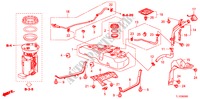 KRAFTSTOFFTANK für Honda ACCORD 2.4 S 4 Türen 6 gang-Schaltgetriebe 2010