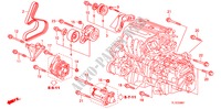 MOTORHALTERUNG(2.4L) für Honda ACCORD 2.4 TYPE S 4 Türen 5 gang automatikgetriebe 2011