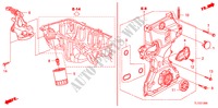 OELPUMPE(2.0L) für Honda ACCORD 2.0 ES 4 Türen 5 gang automatikgetriebe 2011