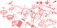 RADIOANTENNE/LAUTSPRECHER(LH) für Honda ACCORD 2.2 ELEGANCE 4 Türen 6 gang-Schaltgetriebe 2010
