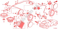 RADIOANTENNE/LAUTSPRECHER(RH) für Honda ACCORD 2.2 EXECUTIVE 4 Türen 6 gang-Schaltgetriebe 2010