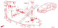SCHEINWERFERWASCHER für Honda ACCORD 2.4 EXECUTIVE 4 Türen 5 gang automatikgetriebe 2010